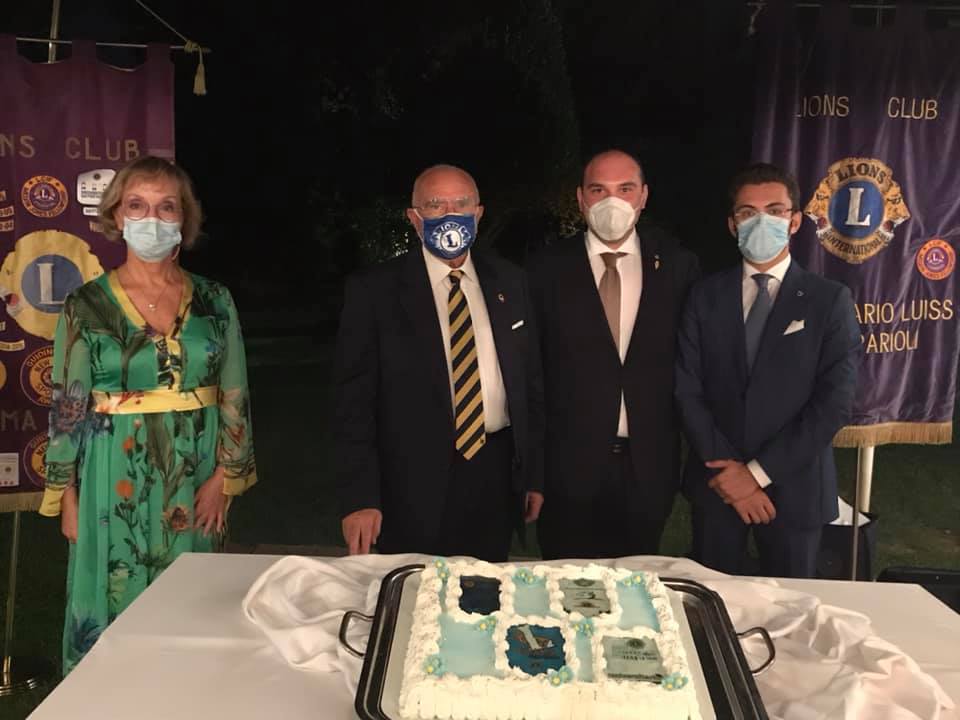 Serata di apertura dell’anno sociale 2020/2021 dei club della famiglia Parioli